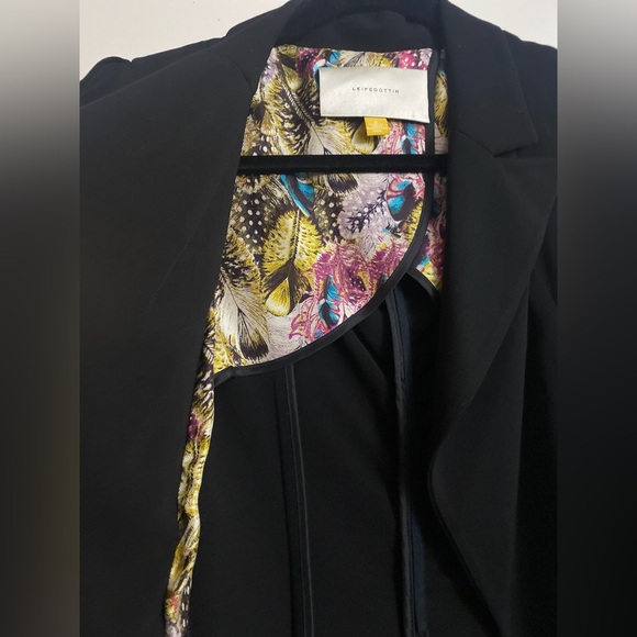 ✨ ANTHROPOLOGIE black blazer (Leifsdottir brand) - Picture 5 of 7